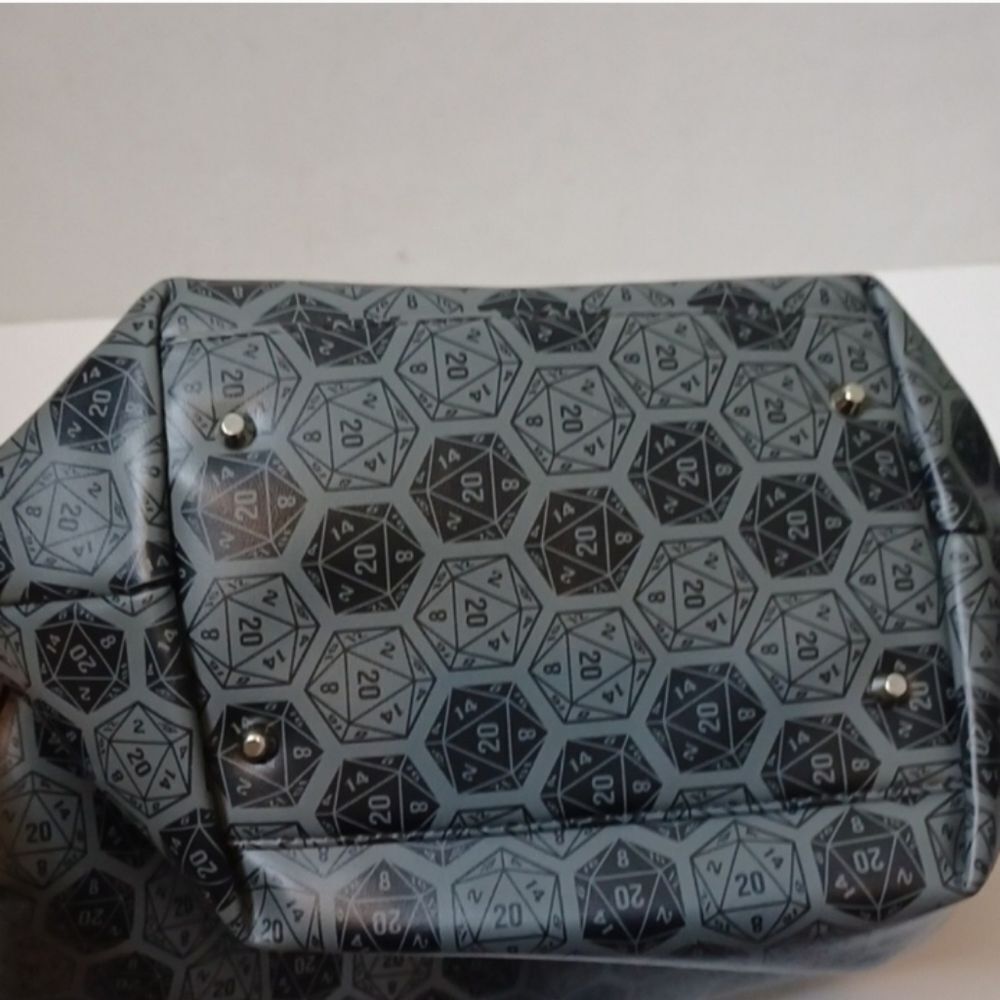 Thinkgeek Stylish Gray Hexagon Tote Bag - image 4